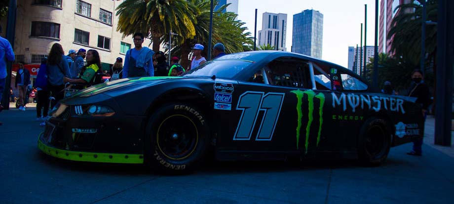 El auto stock de NASCAR México Series.