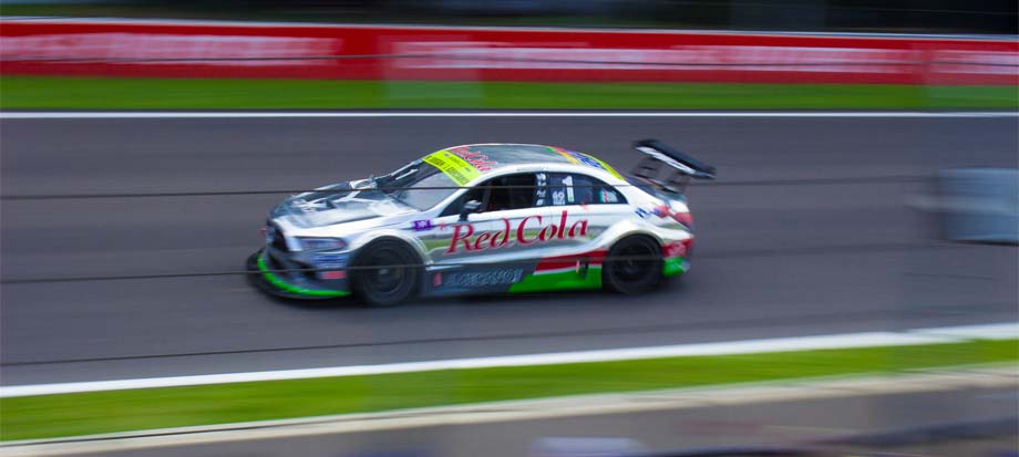 El auto Mercedes- Benz de GTM (Gran Turismo México).